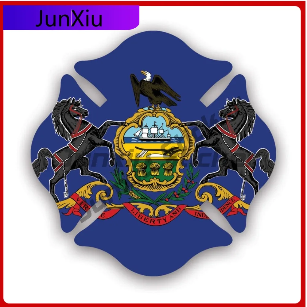 

Pennsylvania State Maltese Fade Resistant Scratch Resistant Anime Style For Rear Windshield Car Body Truck No Residue Easy