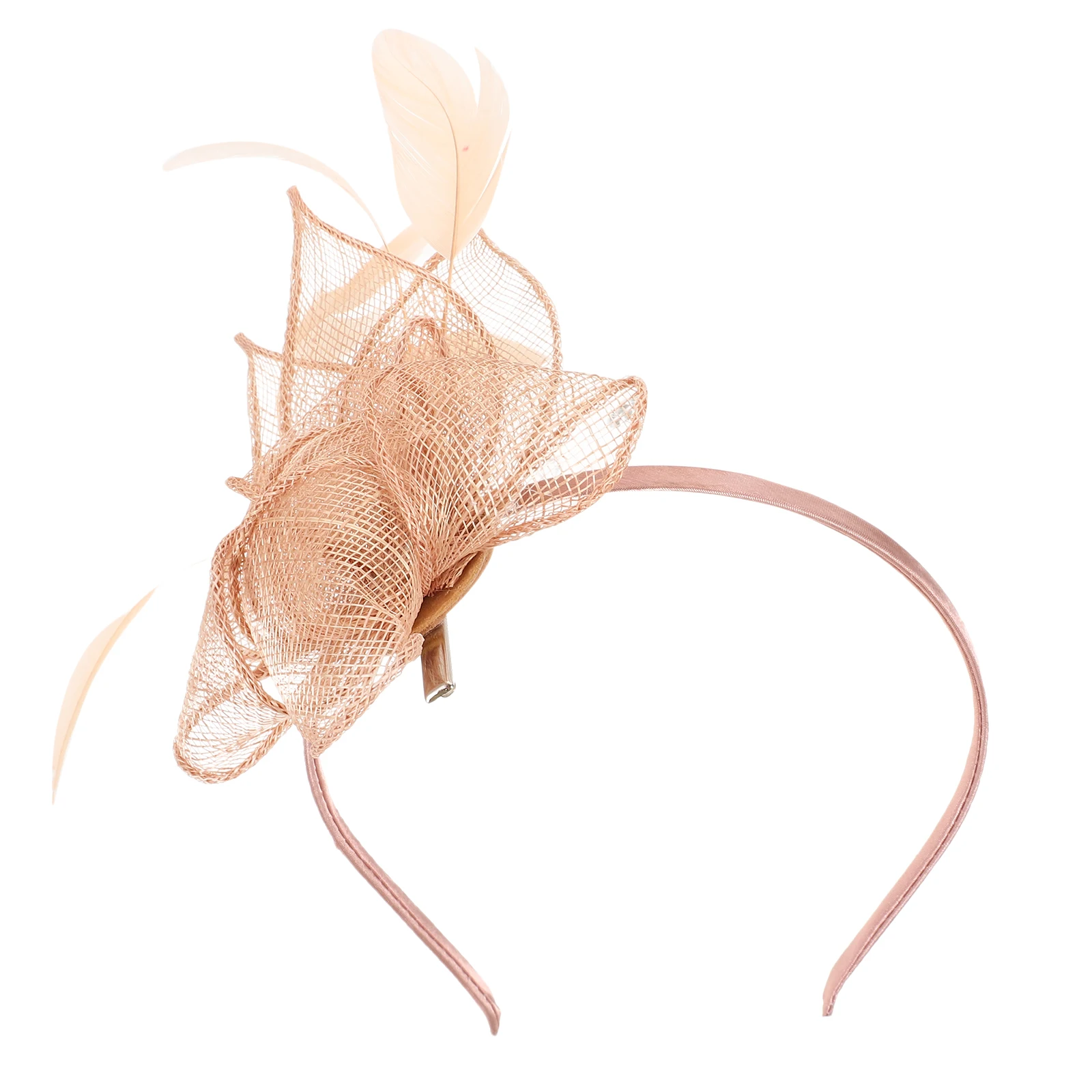 

Fascinator Headband Hair Clip Vintage Hats for Women Tea Party Halloween Special Occasion ABS Matching Outfits