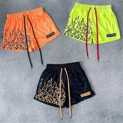 Summer Three-point Casual Men's Shorts Beach fashion Mesh Swimming Quick-Drying Basketball Workout Sweatpants