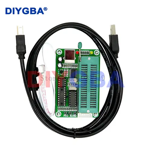 Programador PIC K150 Microchip PIC MCU Microcore grabador USB descargador PIC microcontrolador USB programación automática + cable ICSP