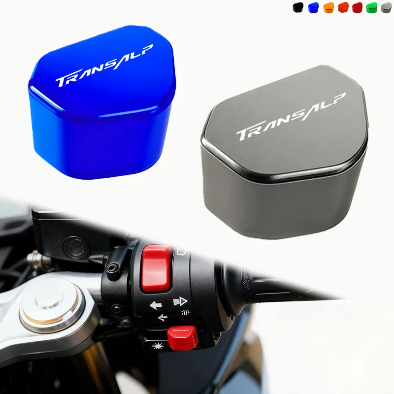 CNC Switch Button Turn Signal Switch Key Cap for HONDA XLV 600 650 700 TRANSALP NX 650 FMX 650 XRV650 TRX 300EX Mototcycle