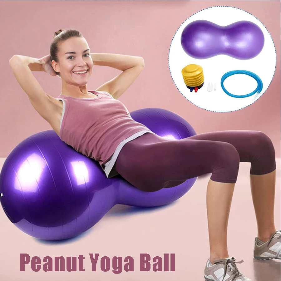 Yoga Ball Exercise for Working Out Birthing Ball Balance Stability Fitness for Pilates Core Training Physical Therapy Stretching