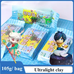 105g/bag 12-color High Quality Cartoon Doll Professional Grade Ultralight Clay DIY Handwork Animation Characters Making Material