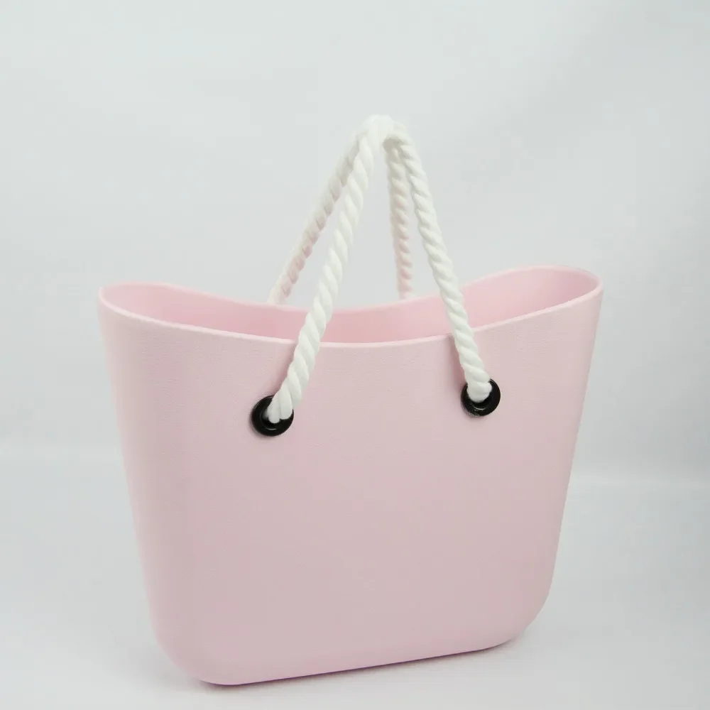 New Tanqu 1 Pair Long Short Very SOFT White Hemp Rope Handle for O Bag Obag Women Handbag Classic Mini Chic City Urban EVA Bag
