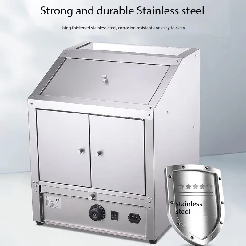 Commercial Nacho Chip Warmer Machine Deflection Board Stainless Steel for Nacho Chips Popcorn Potato Chips Constant Temperature view 5