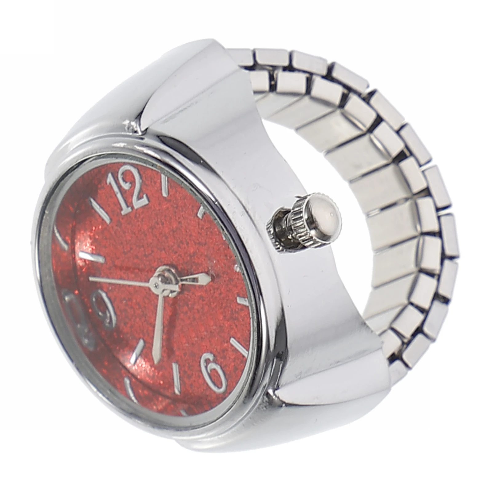 

Digital Ring Table Finger Watches for Women Mens Rings Simple Zinc Alloy Student Ringdigital Balacoo Quartz