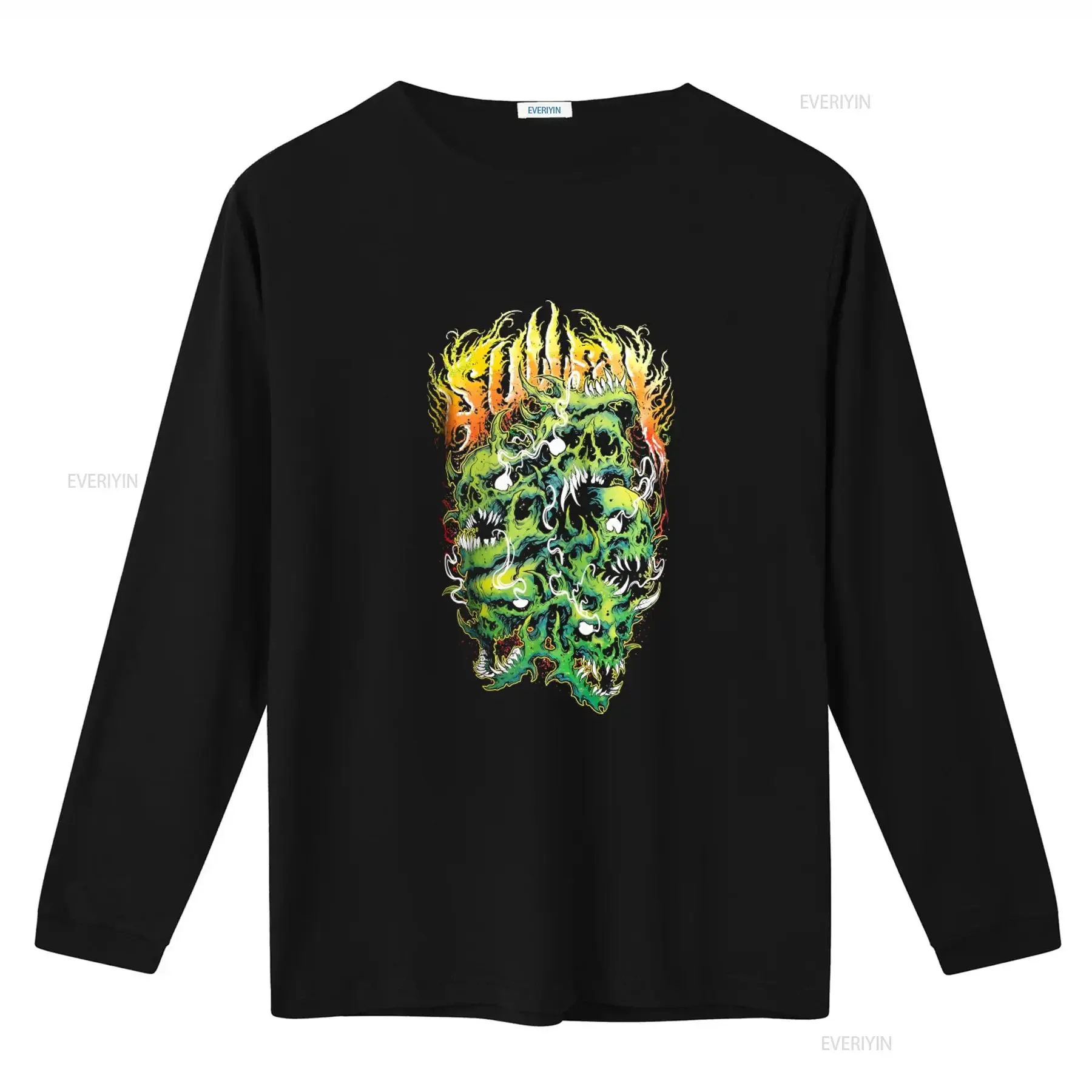 Sullen Men's Grime Skulls Standard T Shirt with Tattoo Logo Art Design vintage Washed Casual Comfortable homme Unisex
