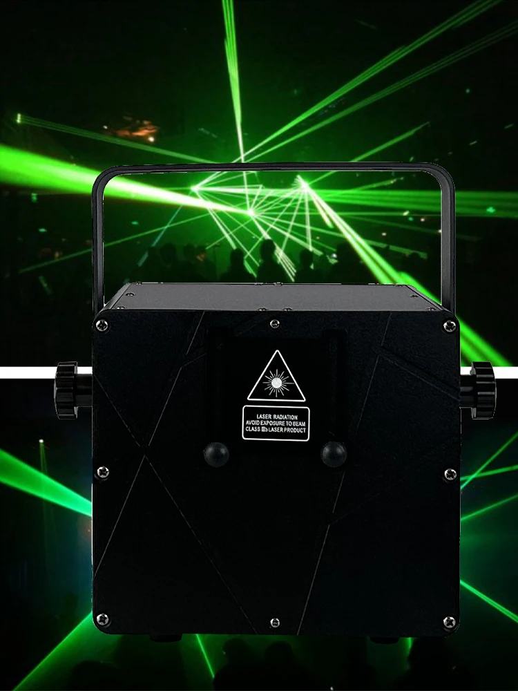 Scanner d'animation laser 3D RGB 3w 4w, projecteur laser ILDA 20kpps DMX DJ disco lieu de mariage danse fête performance lumières de scène
