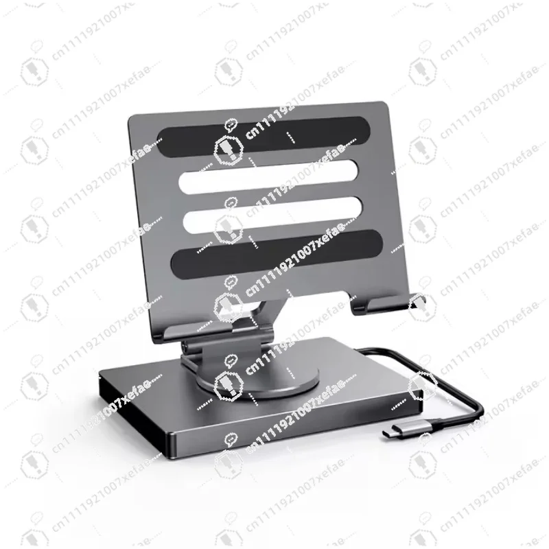 

Brain Laptop Stand Folding Riser Stand USB 3.0 Por Hub Separator Docking Station