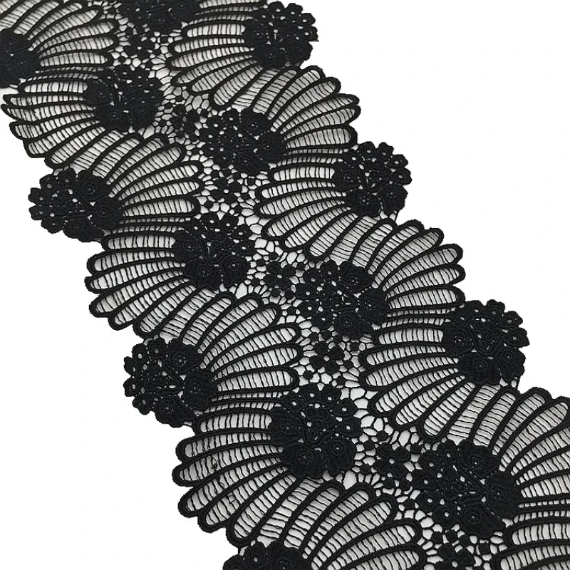 Exquisite Hollow Embroidery Widening Lace Barcode DIY Clothing Accessories Cuffs Body Skirt Hem Trim Underwear Bra Decoration