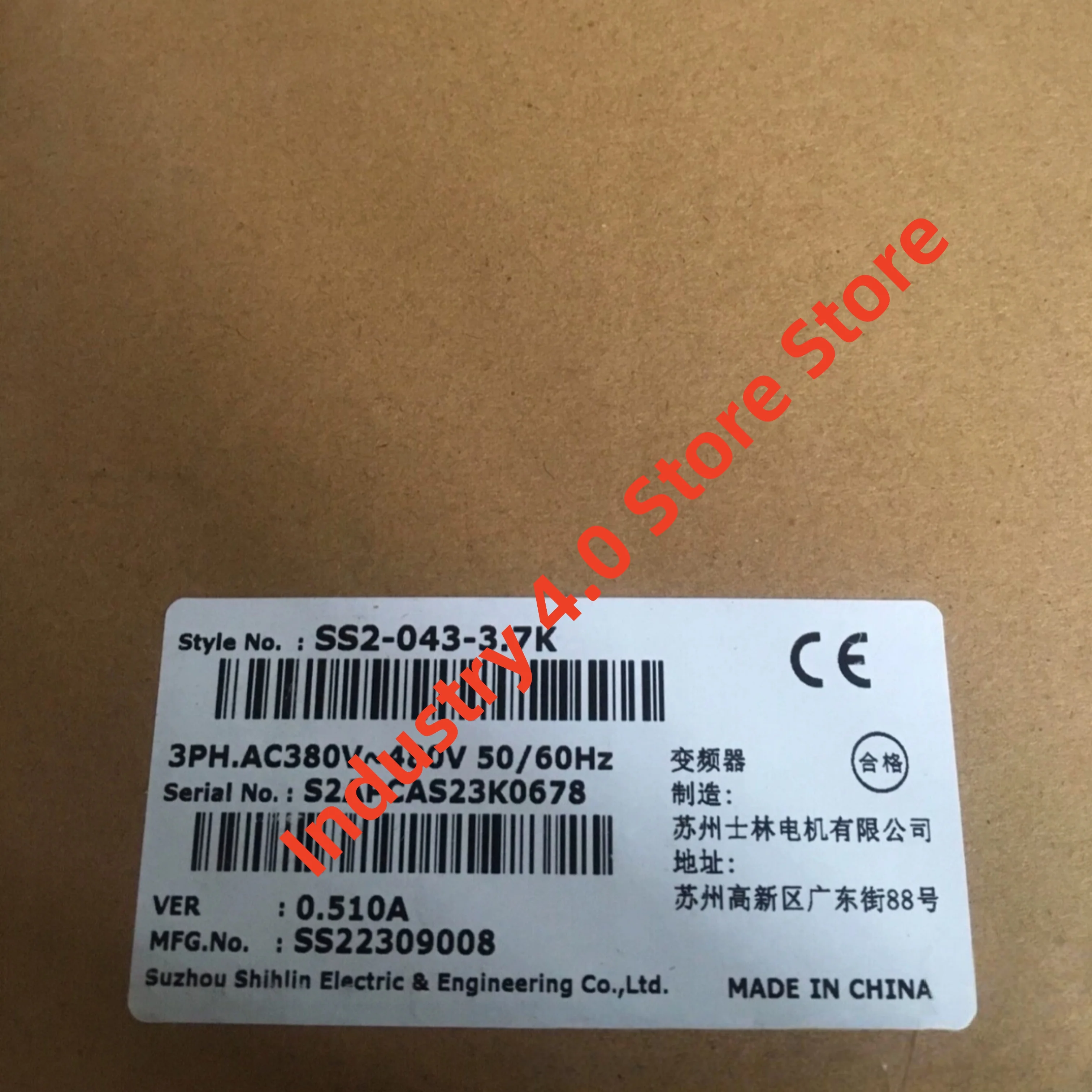 SS2-043-2.2K 380 В 2,2 кВт 100% новый SS2-043-3,7 К 380 В 3,7 кВт Преобразователь частоты