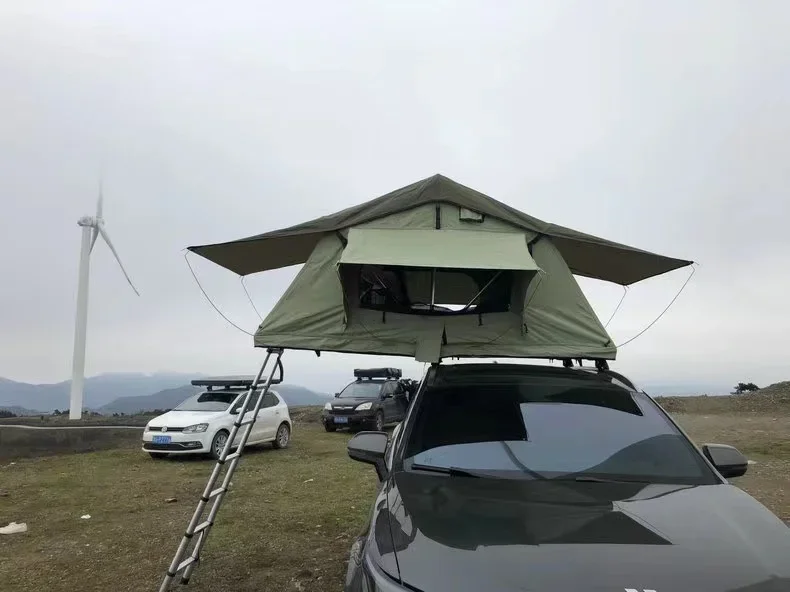 

Hot Sale Off Road Outdoor Waterproof Cheapest Car Tent For SUV Camping Travel Over land Soft Roof Top