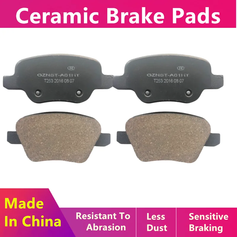 Front/Rear Ceramic Brake Pads For Changan Eado Ev Ev300 Electric Vehicle/Auto Parts