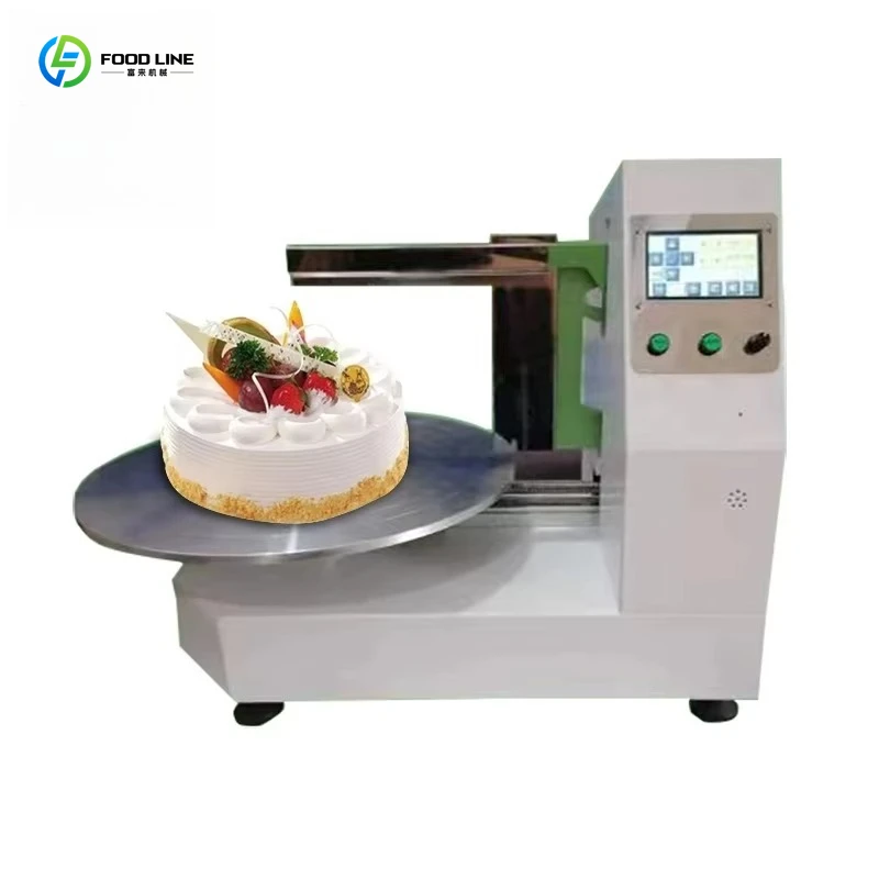 

Автоматическая машина для нанесения крема и глазури на круглые торты, оборудование для гладкого декоративного покрытия и начинки, для свадеб и дней рождения
