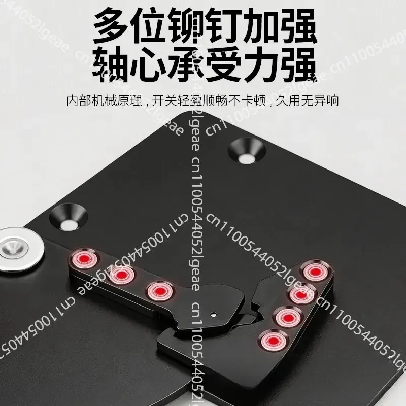 Hinged Sideboard Cabinet Desk Support Folding Buckle Extension Hidden Hinge Hardware Accessories