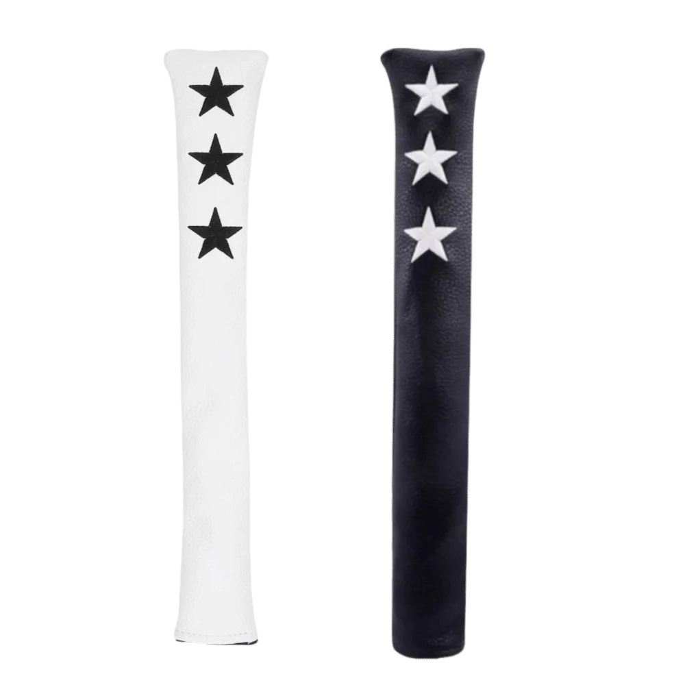 PU Leather Alignment Stick Cover Lining Star Embroidery Alignment Stick Case Soft Outer Surface Alignment Stick Protector