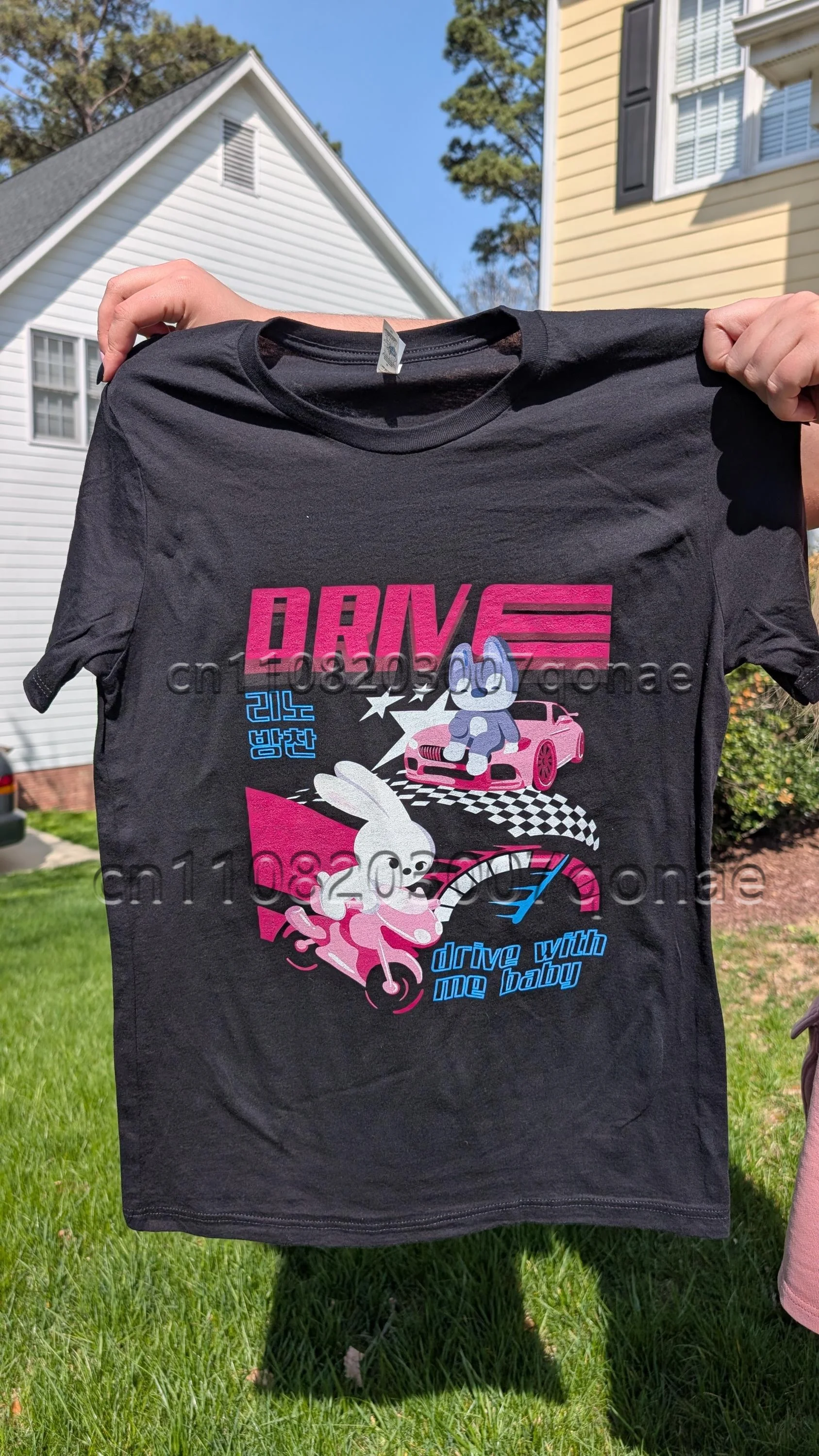 DRIVE WITH MY BABY Unisex Jersey 2026 KPOP Concert Sport Casual T-shirt Fan Gift Streetwear Oversize Short Sleeve Men's T-shirt