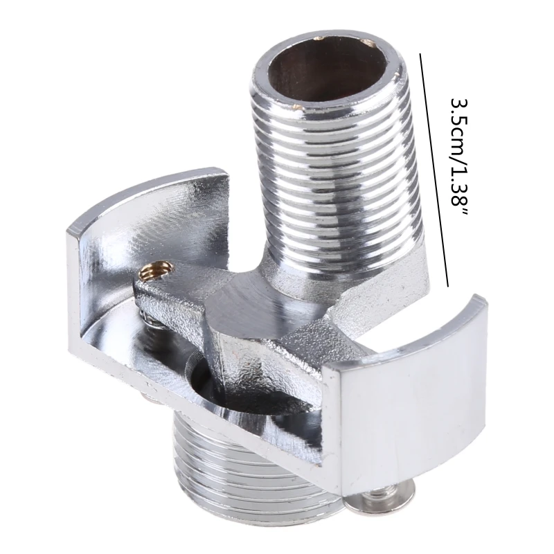 40 Degree Adjustable Wall Mounted Faucet Copper Angled Curved Foot Eccentric Screw Corner for Adjust Angle Of Intake Pipe