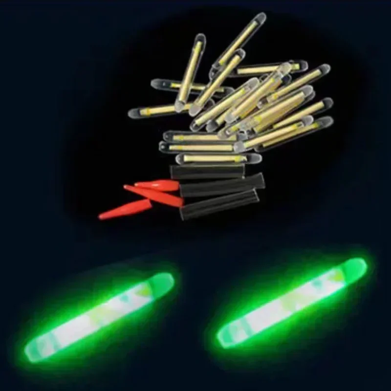 10 Pieces Fireflies Fluorescent Lightstick Light Fishing Float Rod Lights Dark Glow Stick Useful Fishing Fluorescent Lightstick