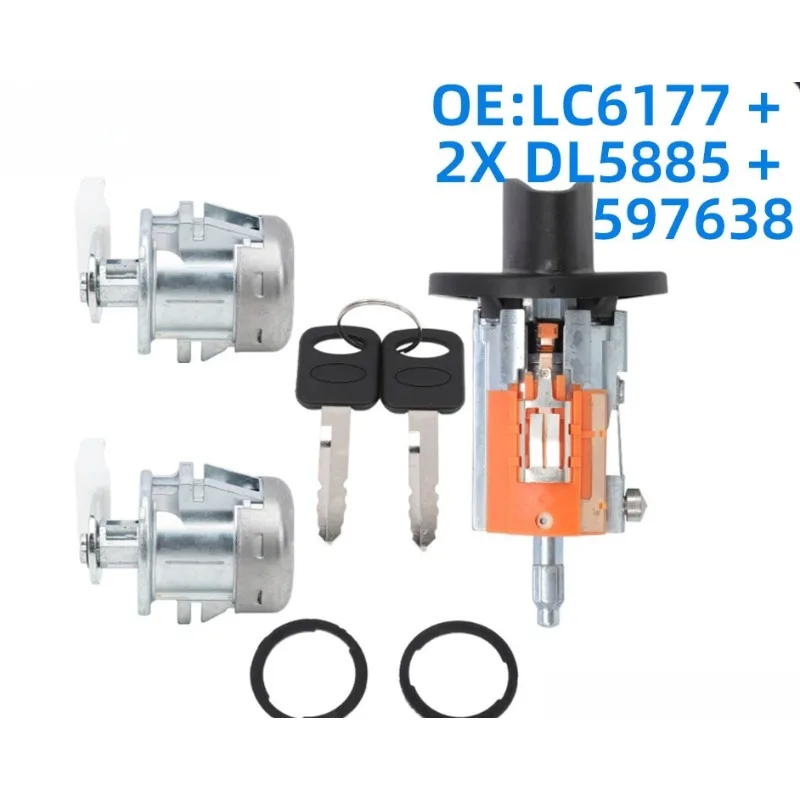 

Выключатель зажигания LC6177 2X DL5885 597638 для Ford F150 1997 1998 1999 2000 2001 2002 2003 Совершенно новый