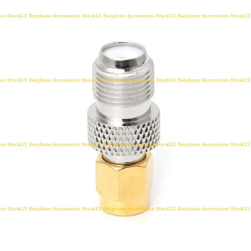 

462E F Type Female to SMA Female Socket Straight RF Coax Adapter F to SMA Plug