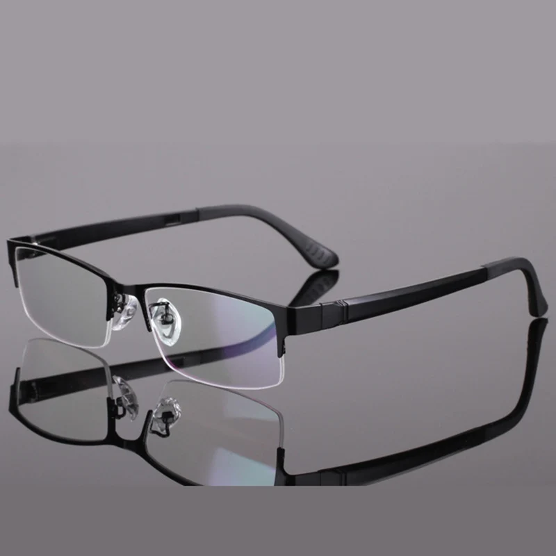 Spectacle Frame Men Eyeglasses Nerd Computer Prescription Optical For Male Eyewear Clear Lens Glasses Frame 8053