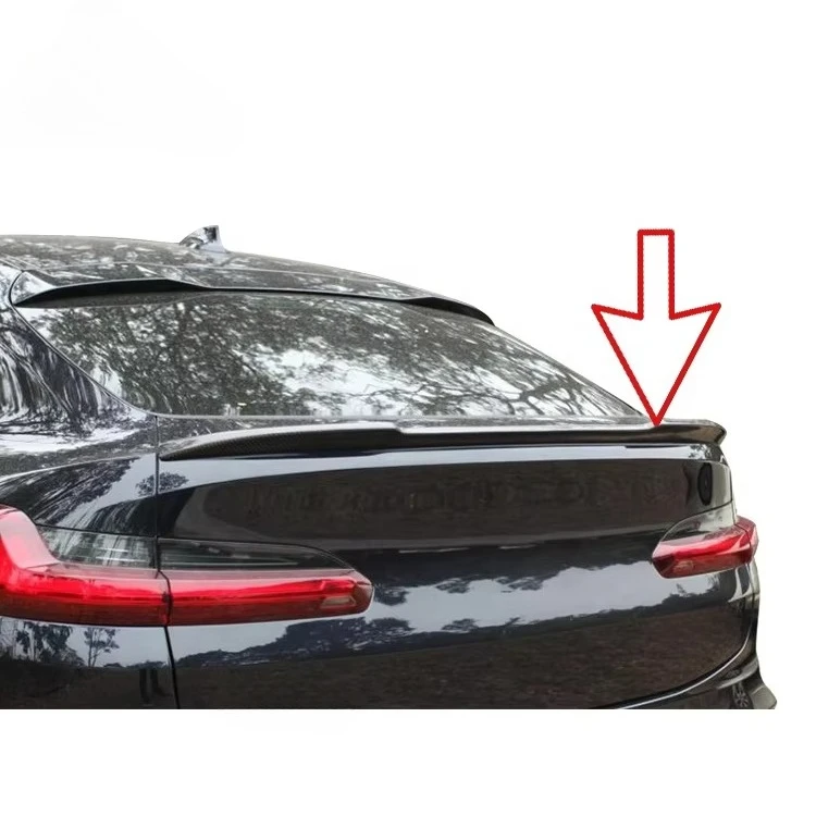 Hot-selling Rear Trunk Ducktail Spoiler for BMW X4 Series G02 Auto Carbon Fiber Type