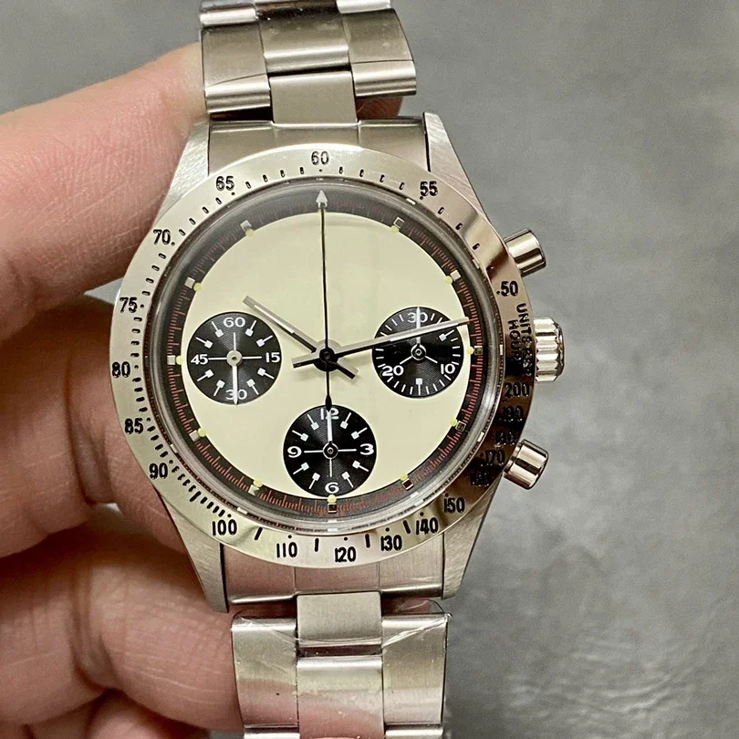 

Classic Vintage Luxury Watch Multi-Function Racing Watch Automatic Mechanical Watch for Men