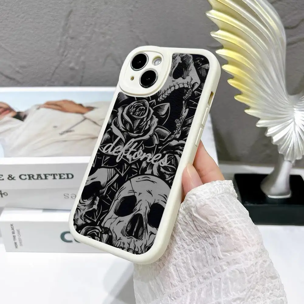 Per IPhone Fashion Deftones custodia per telefono per Iphone 15 14 13 Pro Max 12 11 Mini X Xr Xs 7 8 Puls Cover