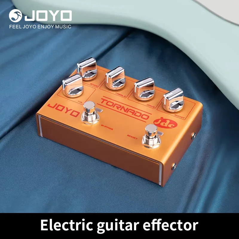 

Гитарная педаль эффектов JOYO R-21 Overdrive: Драйв и буст, двухканальный овердрайв, чистый, плавный, насыщенный звучание, с рич-тональными оттенками