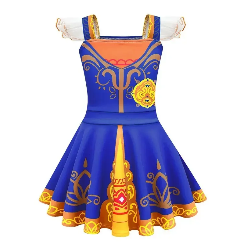 Anime girls Halloween Mira Royal detective dresses Girls cosplay costumes Princess Mira dress bag kids birthday party clothing G