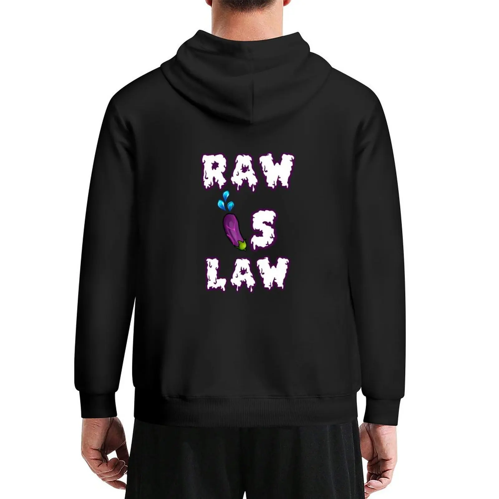 

RAW IS LAW (drip edition) Hoodie male clothes mens designer clothes men clothing men's winter sweater hoodie men