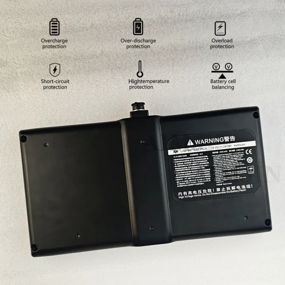 

Battery Pack with BMS No communication For Ninebot Mini 54V 4400mAH 3pin Battery Electric Scooter Balance Car