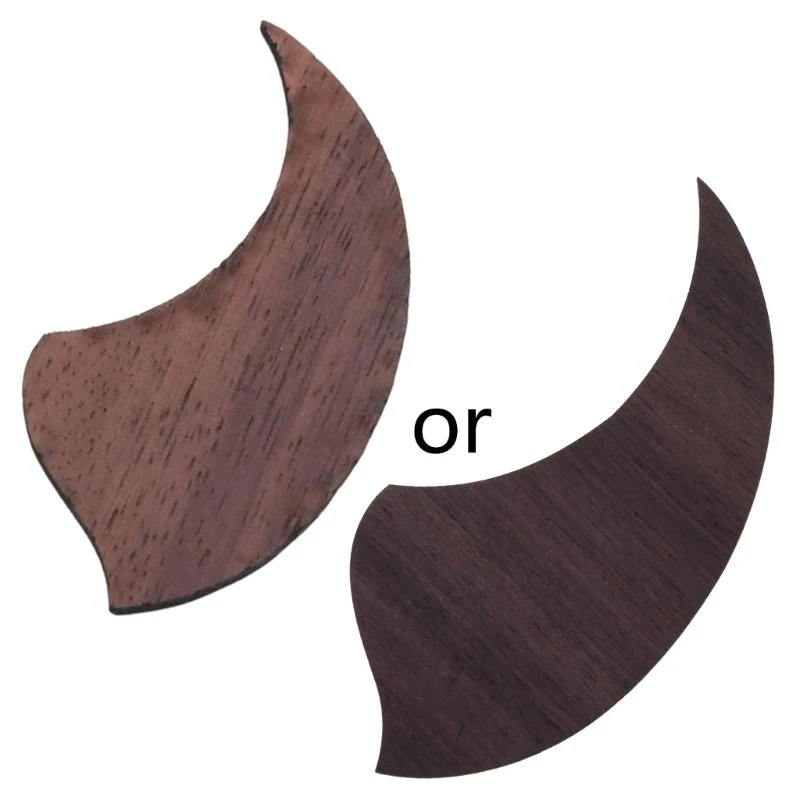 Teardrop Ukulele Pickguard Scratch Plate Practical Rosewood Ukulele Pick Guard Musical Instrument Accessories
