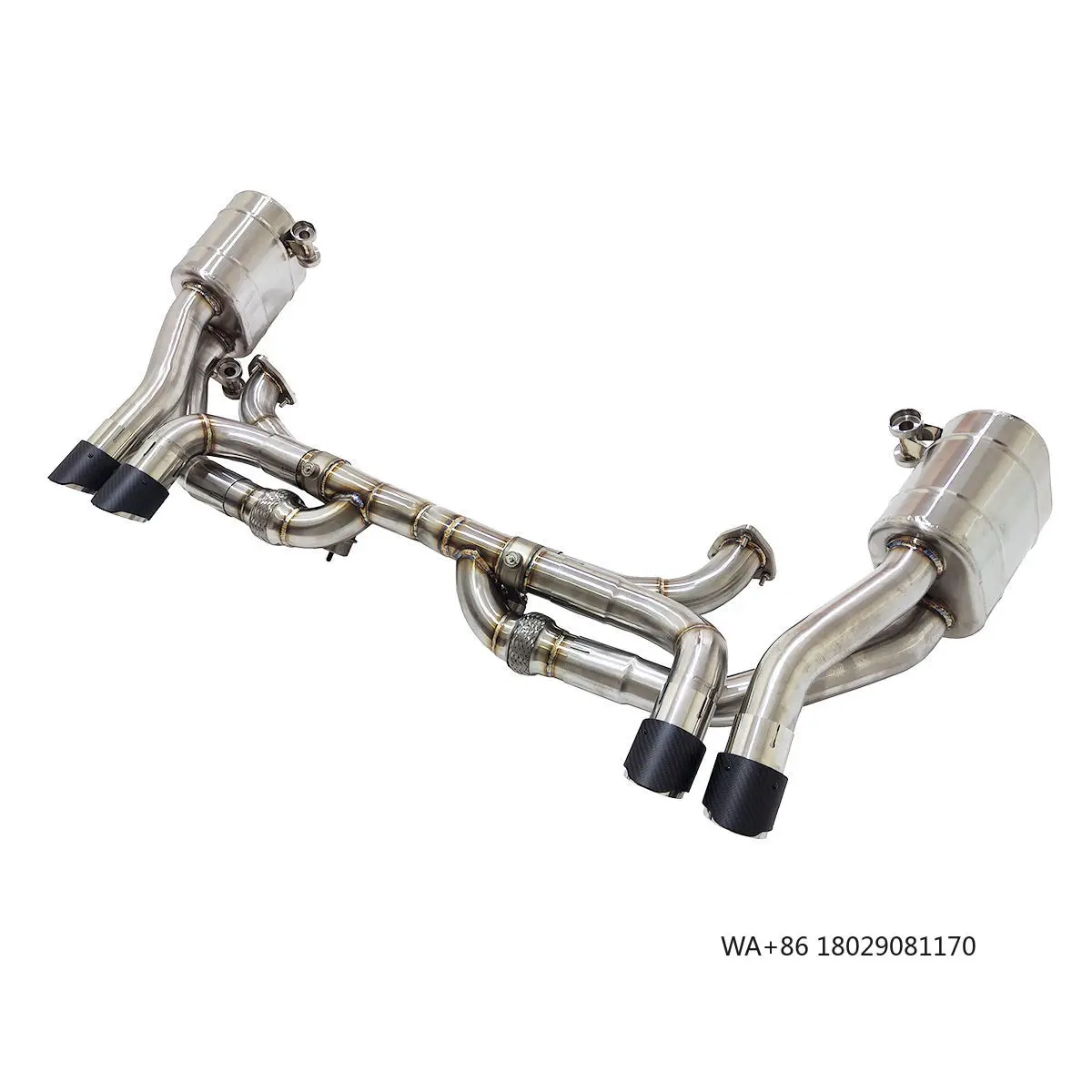 

Stainless Steel Car Valvetronic Exhaust System Electronic Catback Valved Muffler for 2010-2012 911 997.2 3.6 3.8L