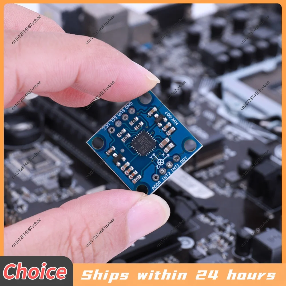 1/5/10pcs GY-51 LSM303DLH Electronic Compass Acceleration Module 3 Axis Magnetic Field IIC I2C Interface Compatible for Arduino