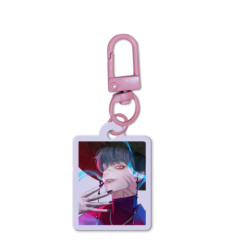KPop chasseurs de démons Saja garçons Cosplay accessoire Jinu porte-clés bébé Abby Romance mystère porte-clés pendentif Hallowmas fête cadeau drôle