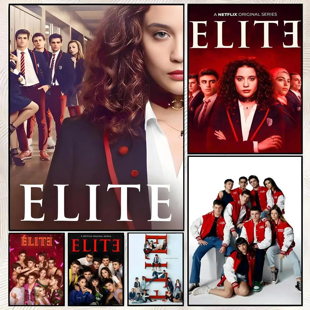 Elite TV Series Poster HD Art Retro Self-adhesive DIY Room Home Living Room Club Wall Decor Gift
