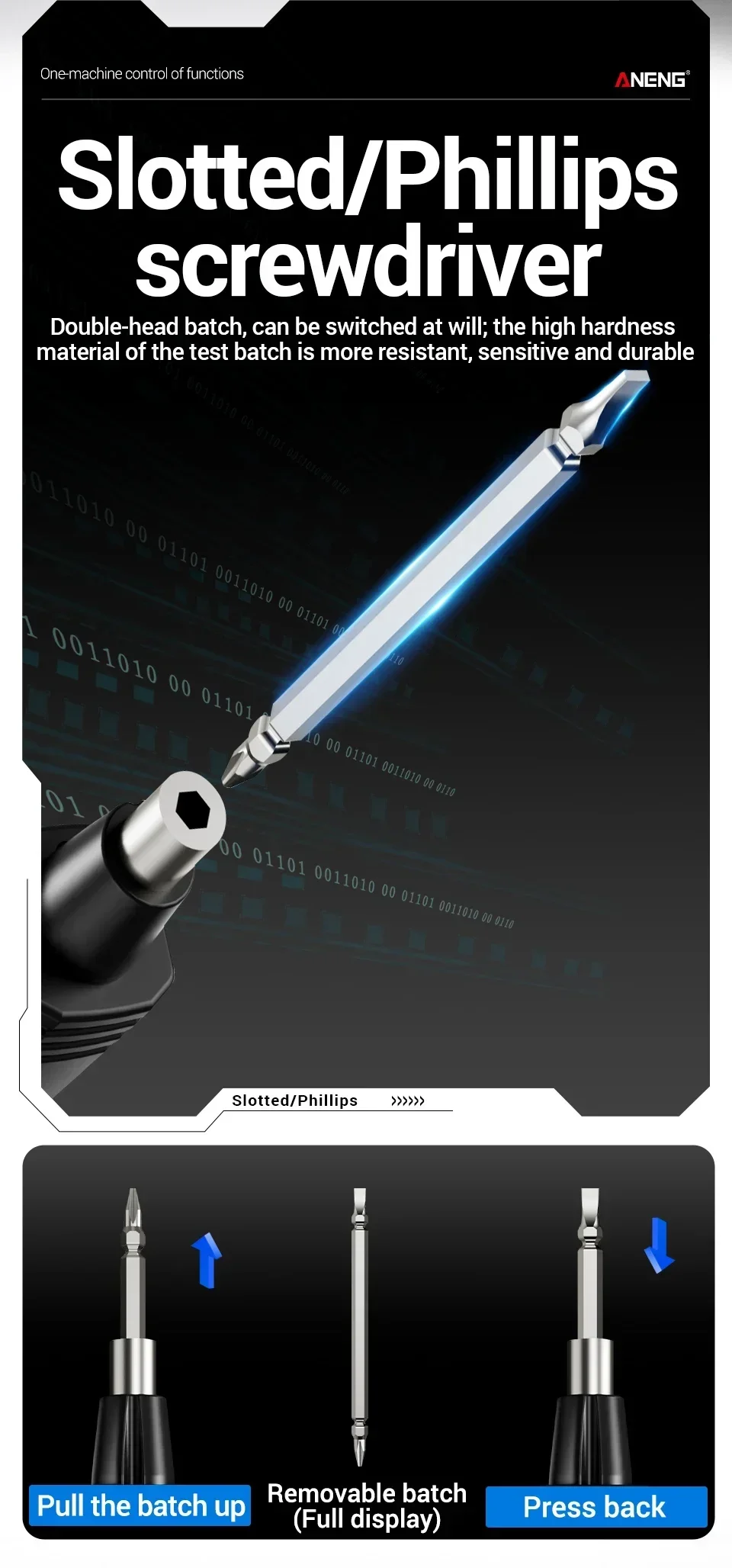 ANENG B20 Hochpräziser Induktionsprüfer 30~1000V mit Ton- und Lichtalarm, Farbdisplay-Hintergrundbeleuchtung, Steckdosen-Prüfgerät für Stromkreise – Detail 7