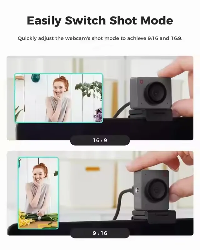 New OBSBOT Meet SE Meet 2 Webcam AI Framing Streaming Camera 1080P 4K 100FPS 1/2.8 Sensor Custom PC Camera for Laptop Meeting