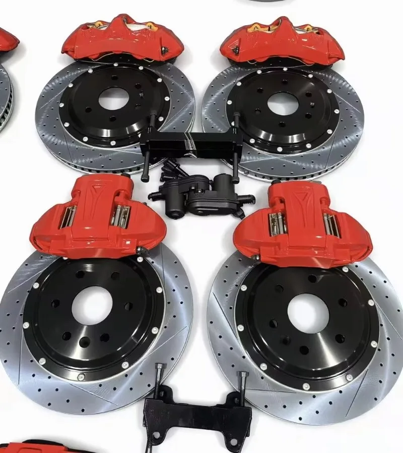 

Высокопроизводительный модифицированный 6-поршневой алюминиевый тормозной суппортный комплект, новый, 355x32мм/380x34мм/405x34мм