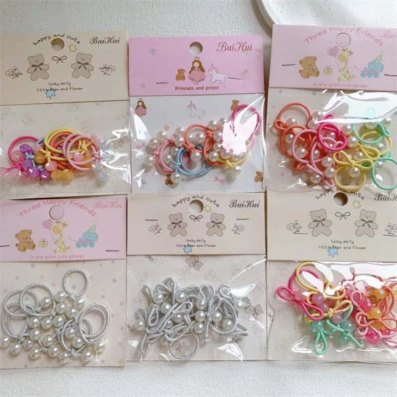 

Милые эластичные резинки для волос конфетных цветов для девочек-малышек: высокая эластичность, не повреждают волосы, мягкие, нескользящие, для хвостиков