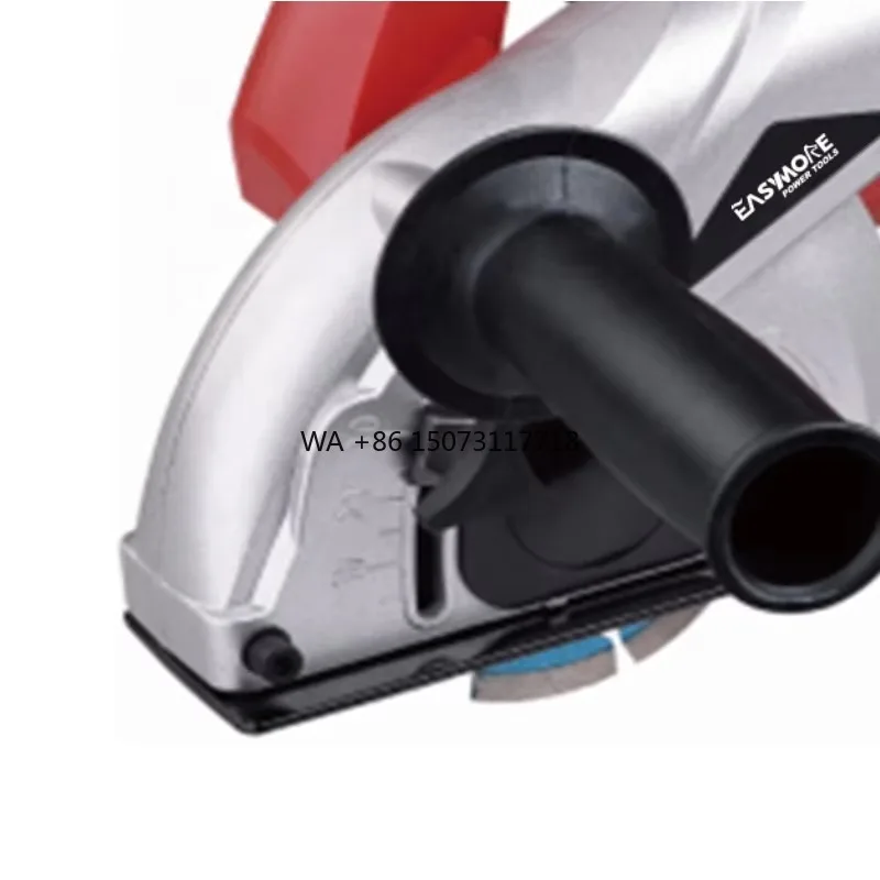 

Электрический настенный станок мощностью 1500 Вт для резки бетона и без пыли с двойным пильным полотнами 125 мм и долотою для стен