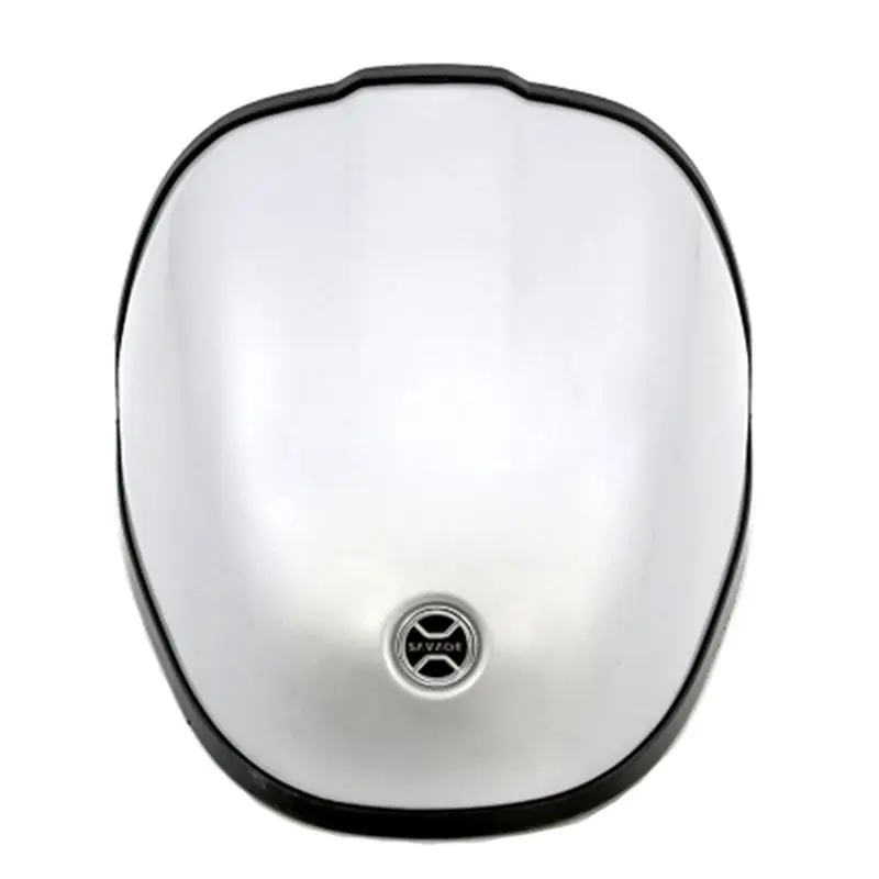 Leading-Edge-Tail Backrest Storage Box Motorcycle Tail Backrest Storage Box Motorcycle Storage Box For BMW RNINET Silvery