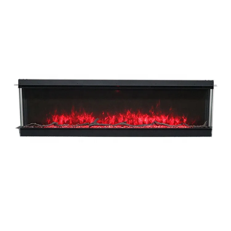 Wholesale Customized Latest Electric Fireplace 60 Inch Built In Electric Fireplace