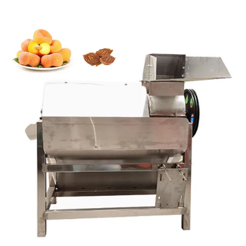 Apricot Peach Cherry Olive Core Seed Removing Destoner Machine Apricot Pit Removing Pitting Machine Automatic
