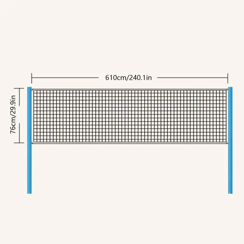 Przenośny siatka do badmintona wysokiej wytrzymałości profesjonalny siatka do badmintona wytrzymała siatka przenośny siatka tenisowa składany sprzęt do badmintona