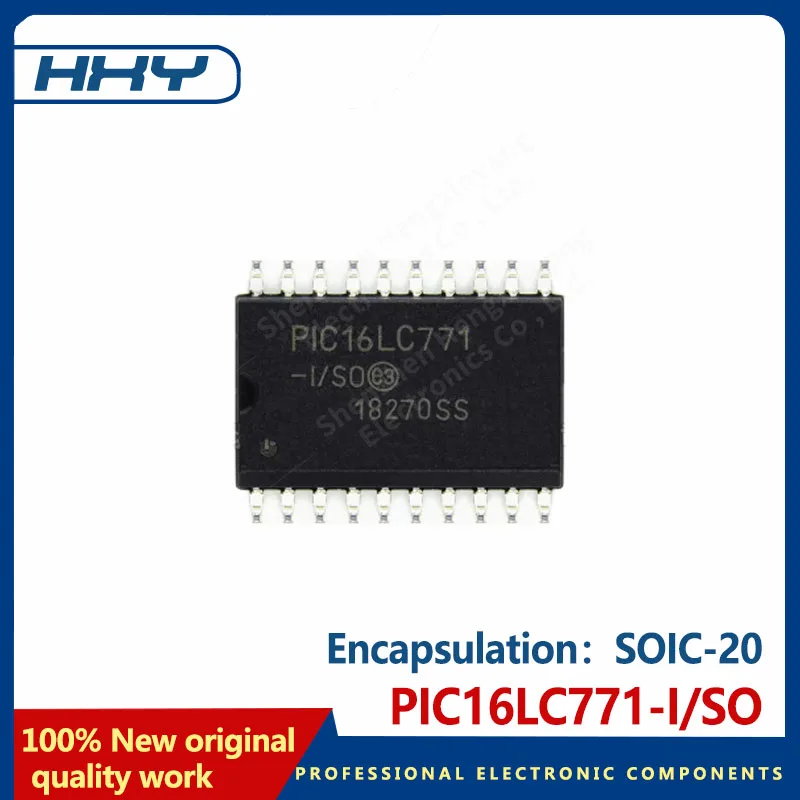 2PCS PIC16LC771-I/SO MCU packagingSOIC-20