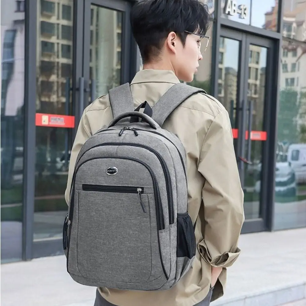 

Fashion Waterproof Large Capacity Backpack Multi Pocket Wear-resistant Computer Bag Large Capacity Shoulders Bag Commuting