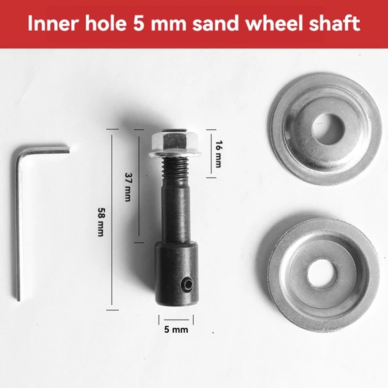 ¡CALIENTE! 3 juegos de eje de conexión de muela para varillas de pulido y pulido de motor 775